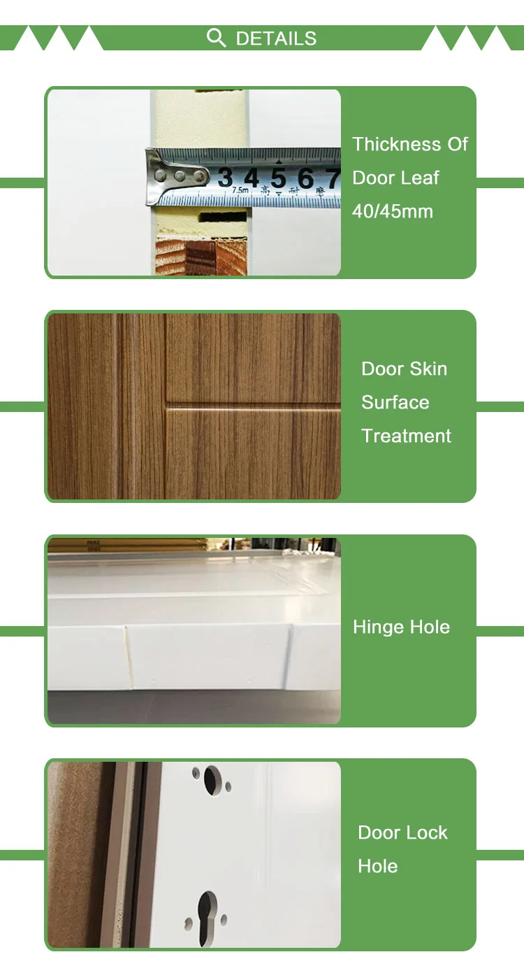 Turkish High Quality Wooden Bathroom WPC Door