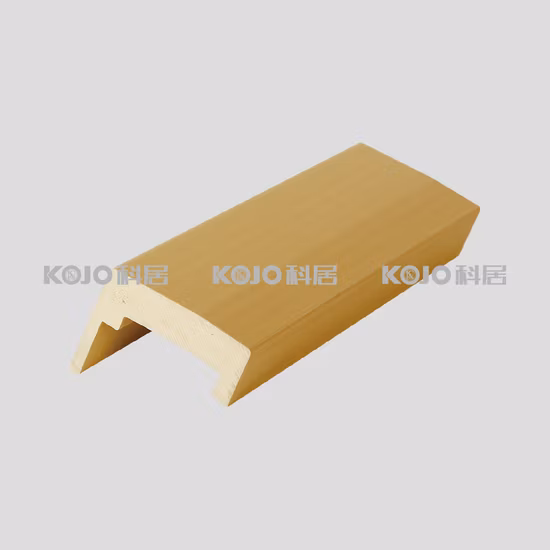Waterproof WPC Material PVC Covered Door Casing Architrave
