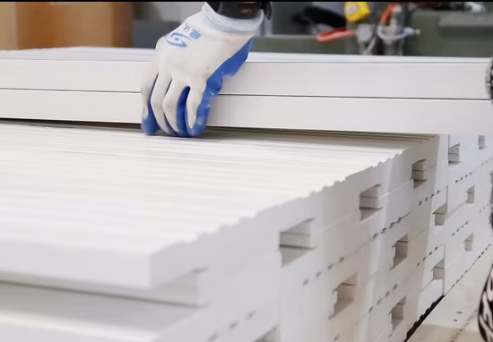 USA Standard High Nail Holding PVC WPC Vinyl Door Architrave