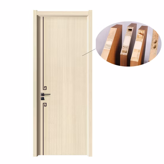 New Design WPC Interior Door with Frame