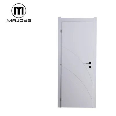 Factory Hotsale WPC Inner Door for Bathroom Isreal Market WPC Door